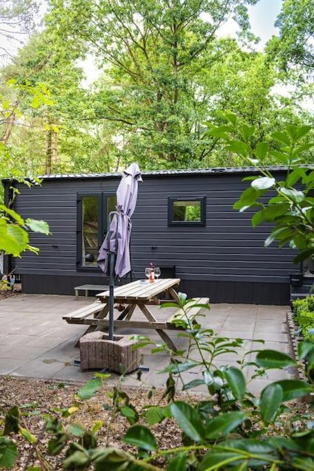 Prachtig Chalet In De Bossen Nunspeet Dış mekan fotoğraf